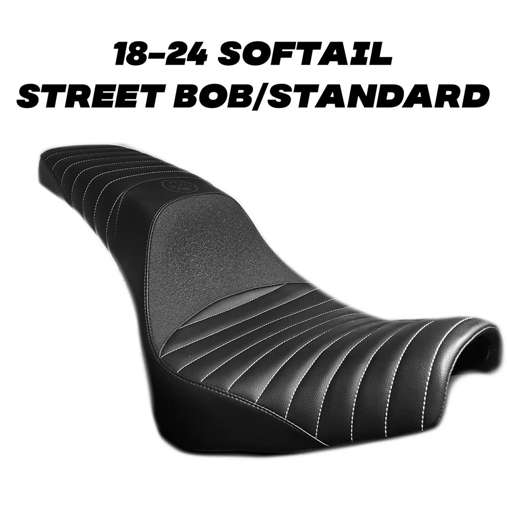 スポーツスターシートWhiplashSLIPSTREAM SEAT Slipstream Seat - Harley Lowrider S ST, Street Bob, Fat Bob, Dyna